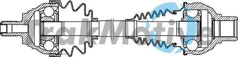 TrakMotive 30-1693 - Приводной вал autosila-amz.com