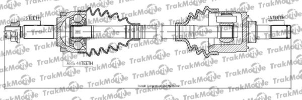 TrakMotive 30-1155 - Приводной вал autosila-amz.com