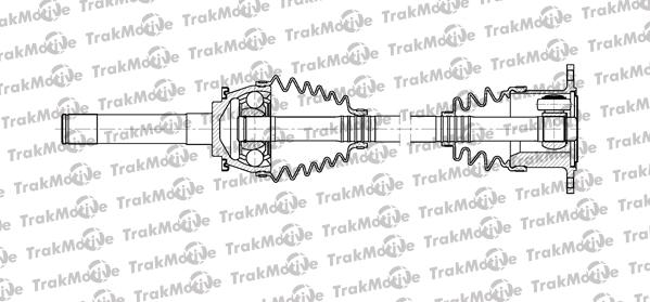 TrakMotive 30-1107 - Приводной вал autosila-amz.com