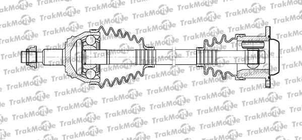 TrakMotive 30-1116 - Приводной вал autosila-amz.com