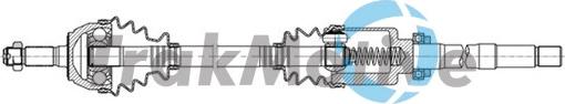 TrakMotive 30-1215 - Приводной вал autosila-amz.com