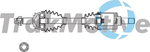 TrakMotive 30-1725 - Приводной вал autosila-amz.com