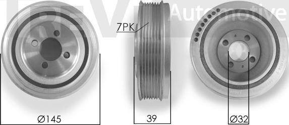 Trevi Automotive PC1041 - Шкив коленчатого вала autosila-amz.com