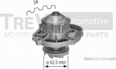 Trevi Automotive TP839 - Водяной насос autosila-amz.com