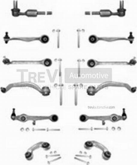 Trevi Automotive TRTT1150 - Комплектующее руля, подвеска колеса autosila-amz.com