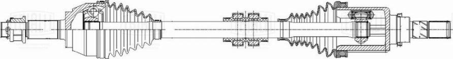 Trialli AR 1419 - Приводной вал autosila-amz.com