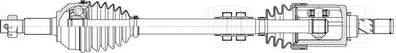 Trialli AR 1411 - Приводной вал autosila-amz.com