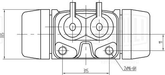 Trialli CF 084203 - Колесный тормозной цилиндр autosila-amz.com