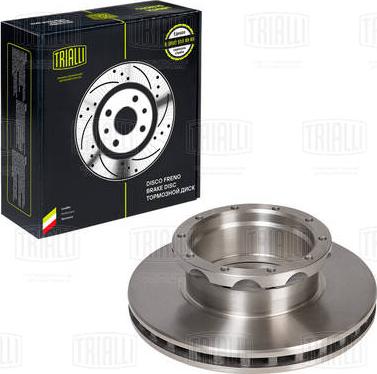 Trialli DF 549 - Тормозной диск autosila-amz.com