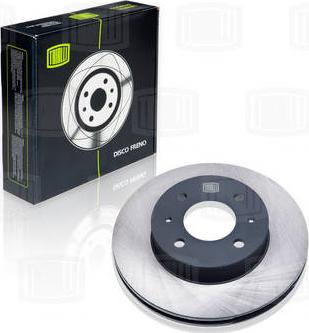 Trialli DF 084102 - Тормозной диск autosila-amz.com
