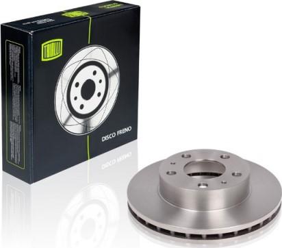 Trialli DF 165103 - Тормозной диск autosila-amz.com