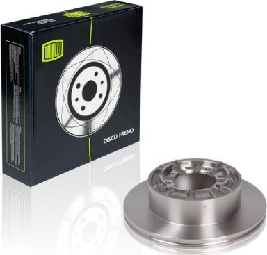 Trialli DF 168102 - Тормозной диск autosila-amz.com