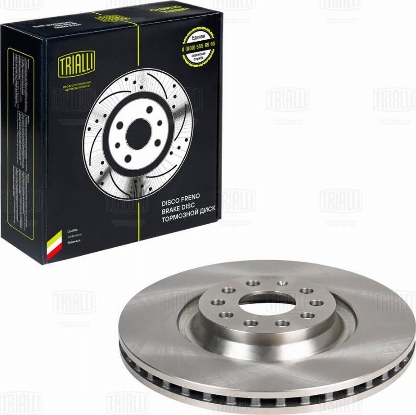Trialli DF 180130 - Тормозной диск autosila-amz.com