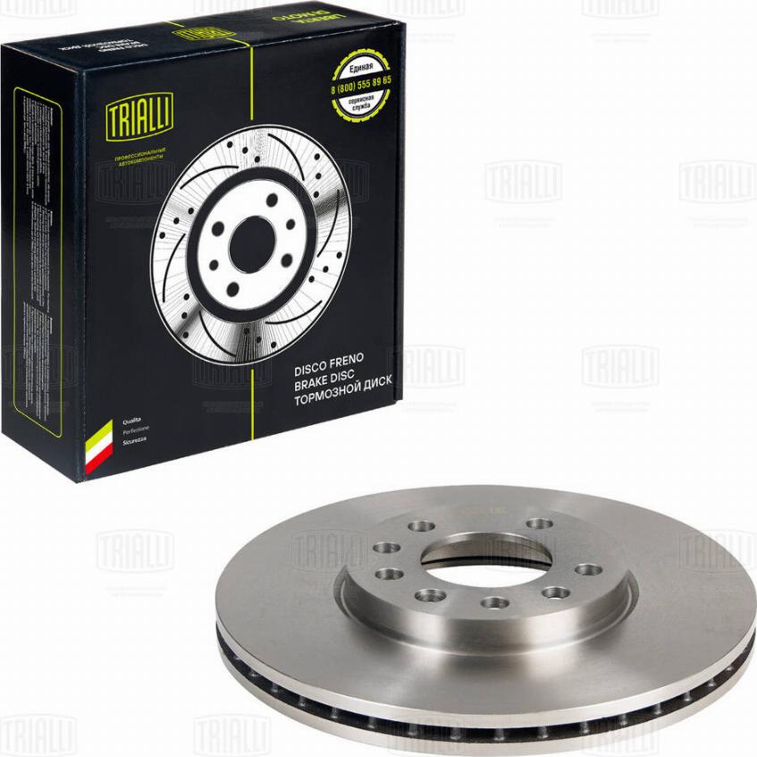 Trialli DF 210211 - Тормозной диск autosila-amz.com