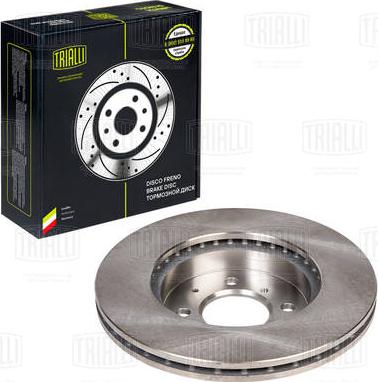 Trialli DF 230108 - диск тормозной передний!\ Honda Civic, Rover 200/400 1.4-2.0TDi 95> autosila-amz.com