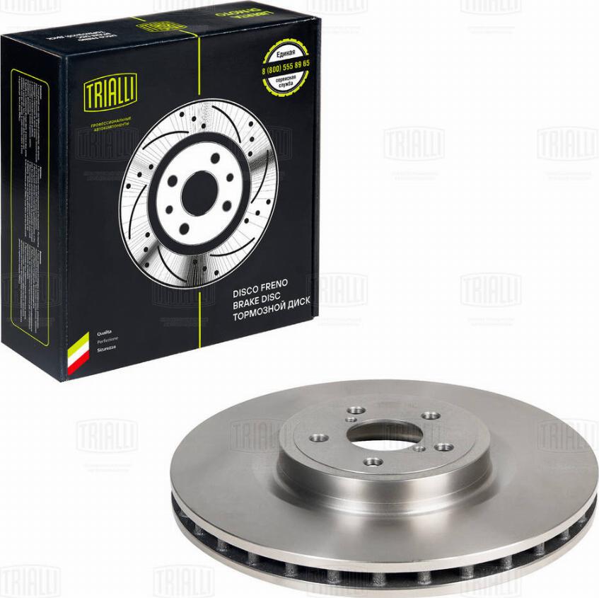 Trialli DF 220108 - Тормозной диск autosila-amz.com