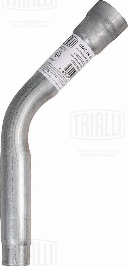 Trialli EMC 0434 - Труба выхлопного газа, универсальная autosila-amz.com