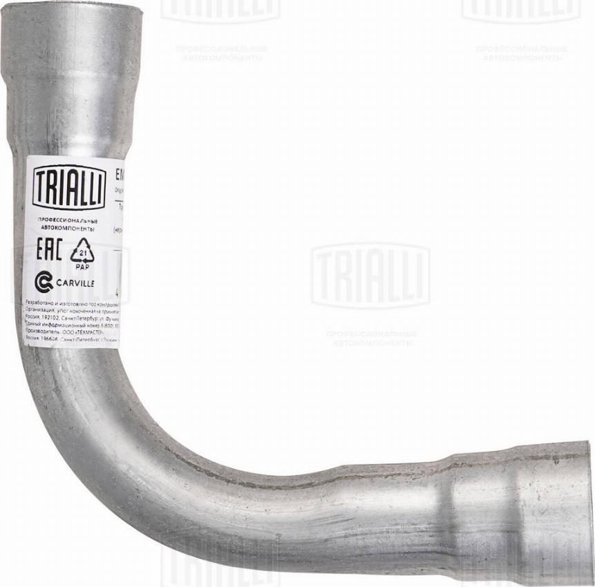 Trialli EMC 0390 - Труба выхлопного газа, универсальная autosila-amz.com