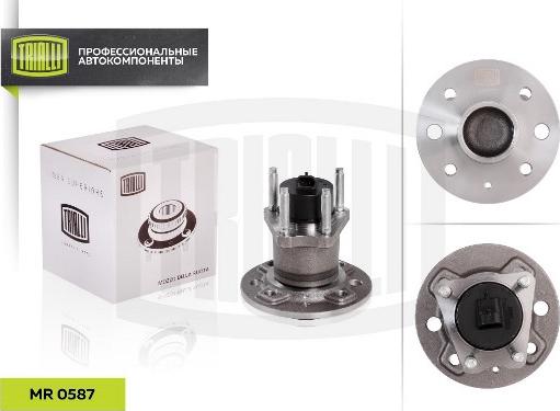 Trialli MR 0587 - Комплект подшипника ступицы колеса autosila-amz.com