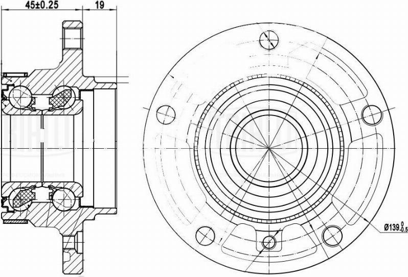 Trialli MR 2631 - Комплект подшипника ступицы колеса autosila-amz.com