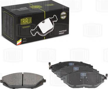 Trialli PF 4193 - Тормозные колодки, дисковые, комплект autosila-amz.com