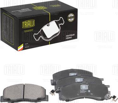 Trialli PF 4340 - Тормозные колодки, дисковые, комплект autosila-amz.com