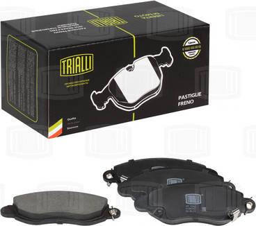 Trialli PF 1042 - Тормозные колодки, дисковые, комплект autosila-amz.com