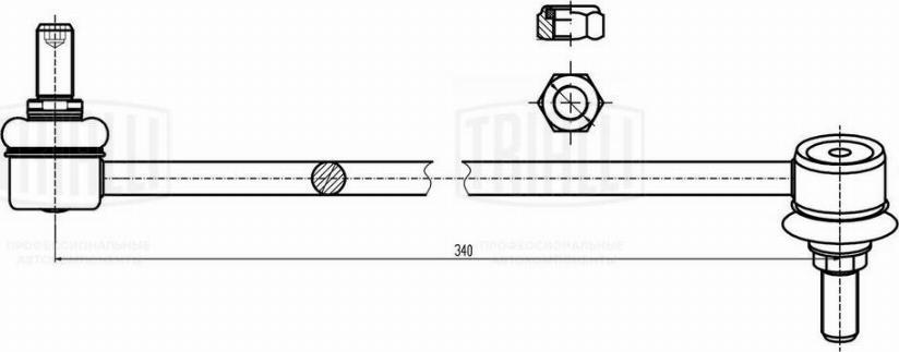 Trialli SP 0815 - Тяга / стойка, стабилизатор autosila-amz.com