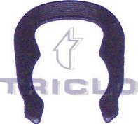 Triclo 463665 - Пружинный замок, заглушка фланца хладагента autosila-amz.com
