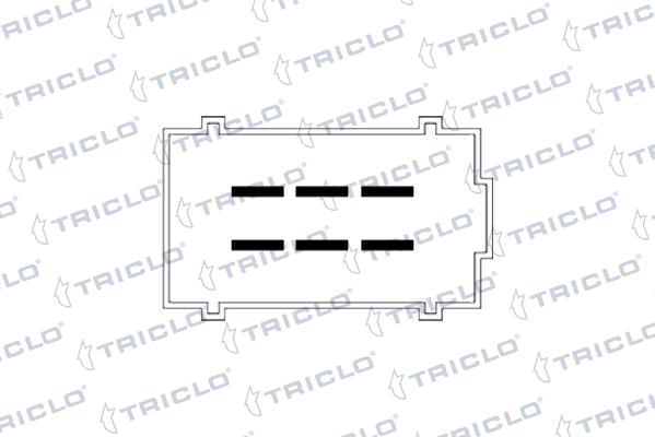 Triclo 145142 - Выключатель, стеклоподъемник autosila-amz.com
