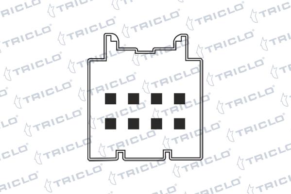 Triclo 148201 - Выключатель, стеклоподъемник autosila-amz.com