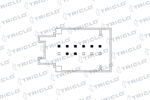 Triclo 142095 - Выключатель, стеклоподъемник autosila-amz.com