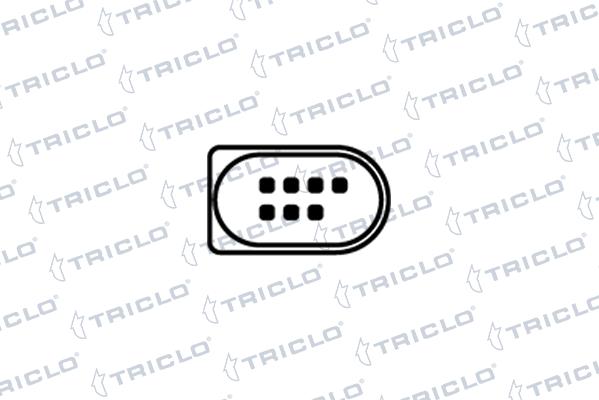 Triclo 133565 - Замок двери autosila-amz.com