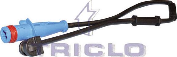 Triclo 881973 - Сигнализатор, износ тормозных колодок autosila-amz.com