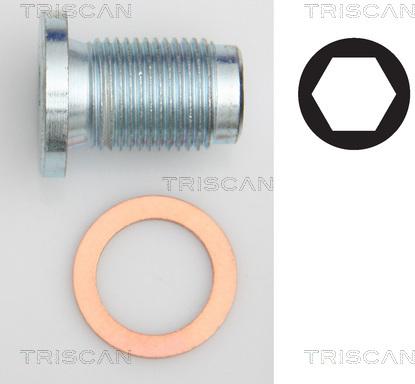 Triscan 9500 1014 - Резьбовая пробка, масляный поддон autosila-amz.com
