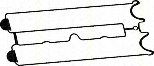 Triscan 515-5081 - Прокладка, крышка головки цилиндра autosila-amz.com
