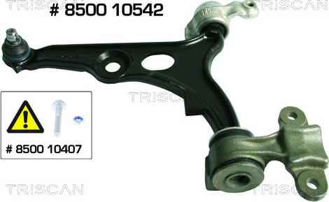 Triscan 8500 10542 - Рычаг подвески колеса autosila-amz.com
