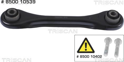 Triscan 8500 10539 - Рычаг подвески колеса autosila-amz.com