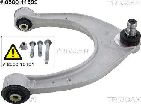 Triscan 8500 11599 - Рычаг подвески колеса autosila-amz.com