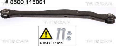 Triscan 8500 115061 - Тяга / стойка, подвеска колеса autosila-amz.com