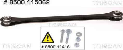 Triscan 8500 115062 - Тяга / стойка, подвеска колеса autosila-amz.com
