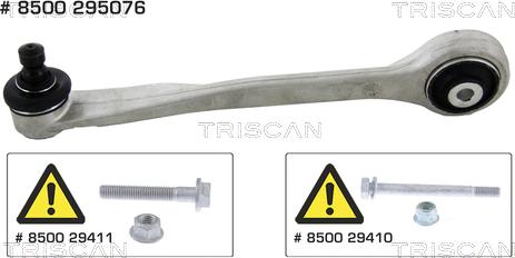 Triscan 8500 295076 - Рычаг подвески колеса autosila-amz.com