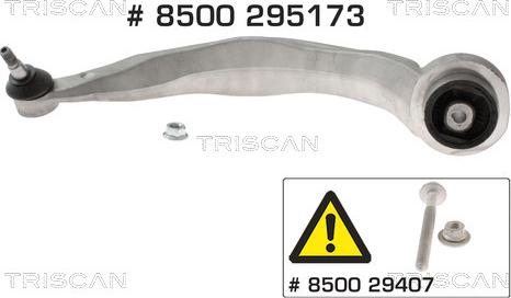 Triscan 8500 295173 - Рычаг подвески колеса autosila-amz.com