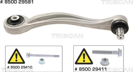 Triscan 8500 29581 - Рычаг подвески колеса autosila-amz.com