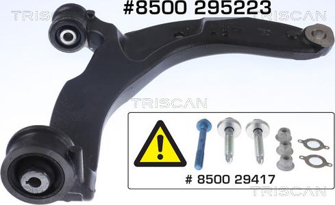 Triscan 8500 295223 - Рычаг подвески колеса autosila-amz.com