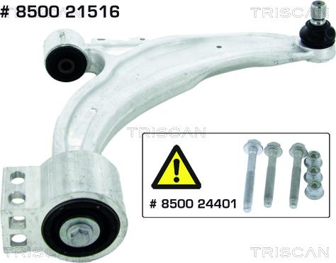 Triscan 8500 21516 - Рычаг подвески колеса autosila-amz.com