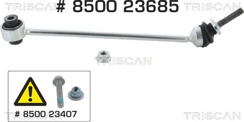 Triscan 8500 23685 - Тяга / стойка, стабилизатор autosila-amz.com