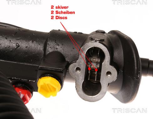 Triscan 8510 29437 - Рулевой механизм, рейка autosila-amz.com