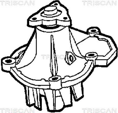 Triscan 8600 14003 - Водяной насос autosila-amz.com