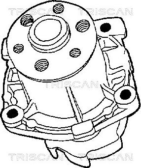 Triscan 8600 15002 - Водяной насос autosila-amz.com